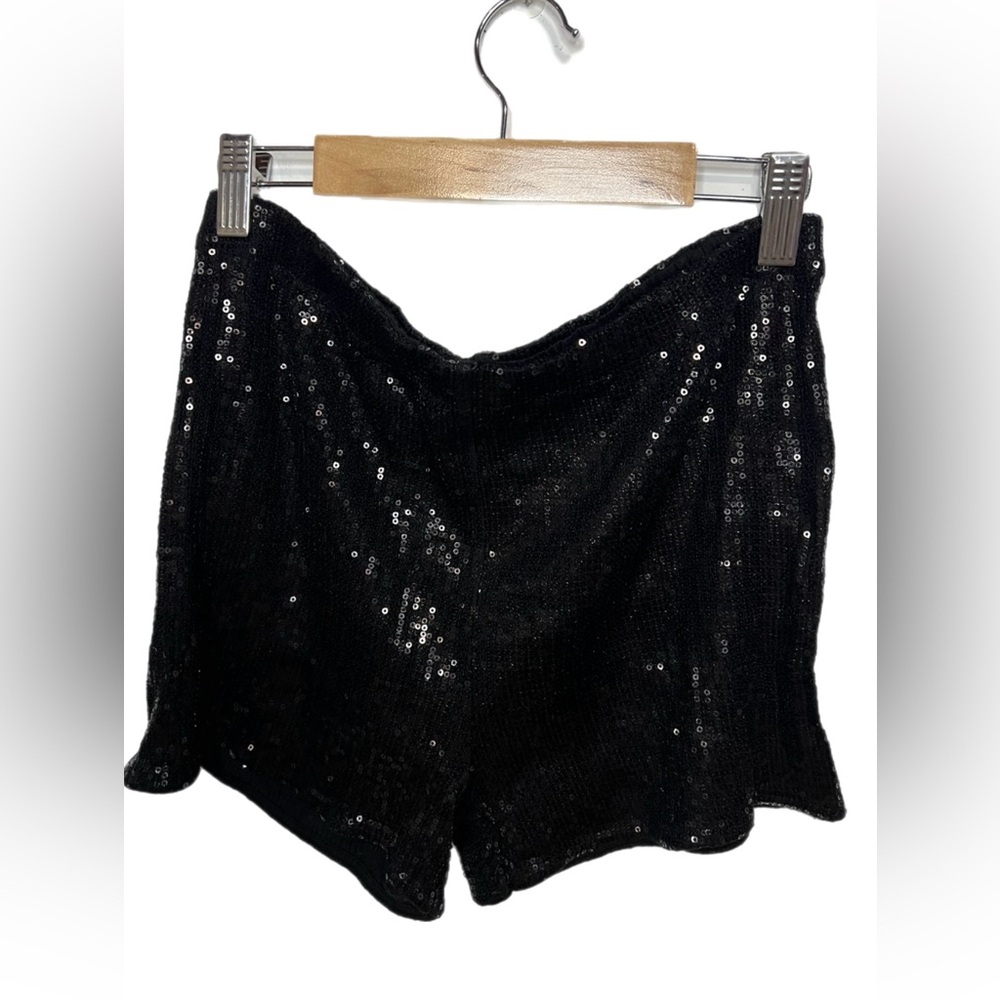 Forever 21 Black Sequin Shorts